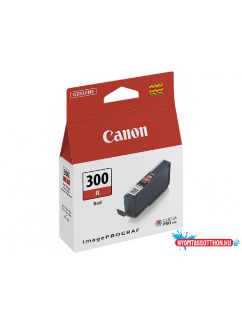 Canon PFI-300 tintapatron Red 14,4ml (Eredeti)