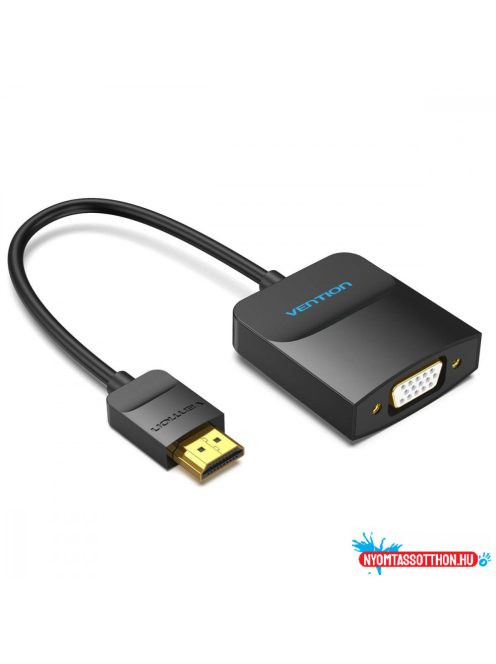 Vention HDMI -> VGA, 0,15m, fekete, konverter