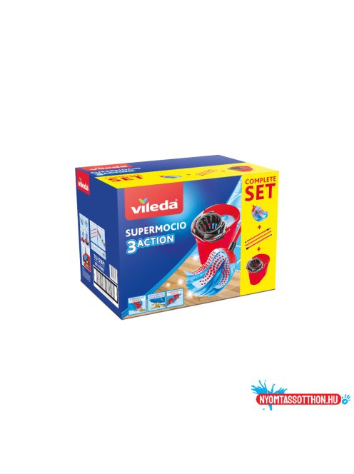 Felmosó szett mikroszálas_Supermocio Set Vileda_F1532V