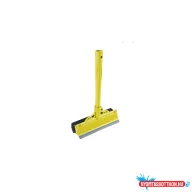   Ablaklehúzó mûanyag gumibetétes, szivaccsal 22 cm széles_KCS2277Y sárga