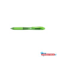   Rollertoll zselés 0,35mm, Pentel EnerGelX BL107-KX, írásszín világoszöld