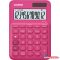 Számológép asztali 12 digit nagy, döntött kijelzõ Casio MS 20 UC magenta