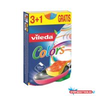 Mosogató szivacs Pur Active 3+1 Vileda Colors_F17881