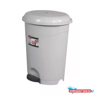 Szemetes kuka pedálos mûanyag 22 literes szürke UP128