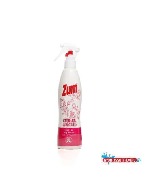 Légfrissítő és textil illatosító spray 300 ml Zum Citrus&Rose