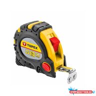   Mérőszalag 5m hosszú 25mm széles mágneses szalag Topex 27C345