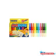   Filctoll fújós készlet Centropen AIRPENS 1500 Rainbow Colours 10 különféle szín