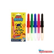   Filctoll fújós készlet Centropen AIRPENS 1500 Bright 5 különféle szín