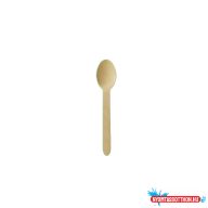 Kanál evő egyszer használatos fa 100 db/csomag