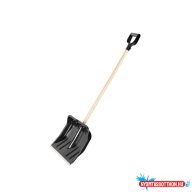 Hólapát 40 cm széles mûanyag fej fa nyél