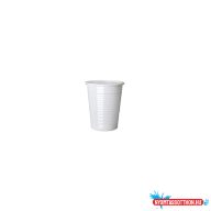 Pohár 2 dl mûanyag 100 db/csomag fehér