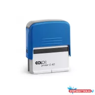 Bélyegző C40 Colop kék ház/kék párna