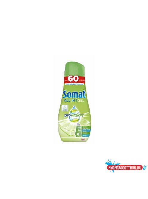 Mosogatógél 960 ml All in One Somat Green/ProNature