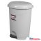 Szemetes kuka pedálos mûanyag 6 literes szürke UP124