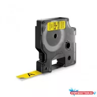DYMO D1 12mm x 7 m sárga-fekete 45018 (utángyártott)
