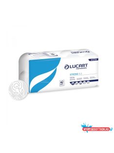   Toalettpapír 3 rétegû 250 lap/tekercs cellulóz hófehér 8 tekercs/csomag 8.3 Strong Lucart_811789P