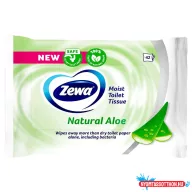 Toalettpapír nedves 42 lap/csomag Zewa Aloe Vera