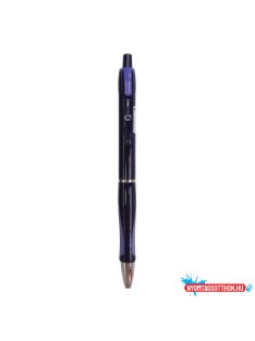   Golyóstoll nyomógombos Bluering(R) V5  fekete test gumírozott fogó, írásszín kék