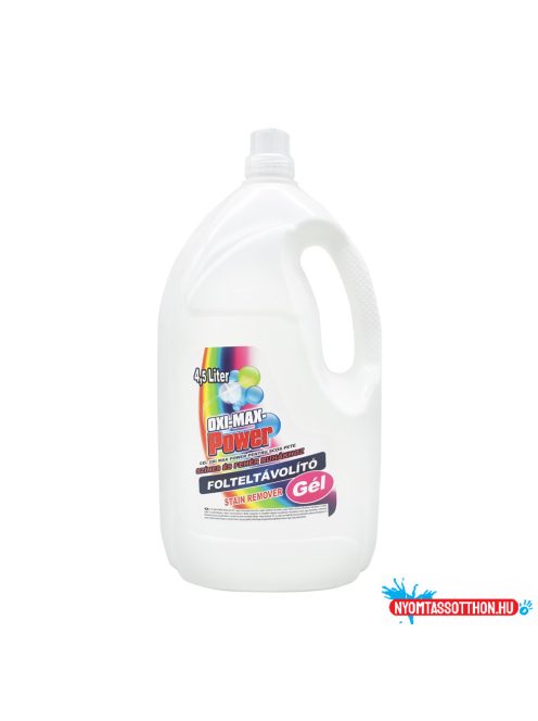 Folteltávolító gél 4500 ml Oxi Max Power