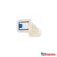   Felmosó mop pamut 50 cm mûanyag füles 3 lyukú és zsebes NZE047-3WP fehér