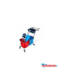 Takarítókocsi króm vázas 2x25 liter CK760-T