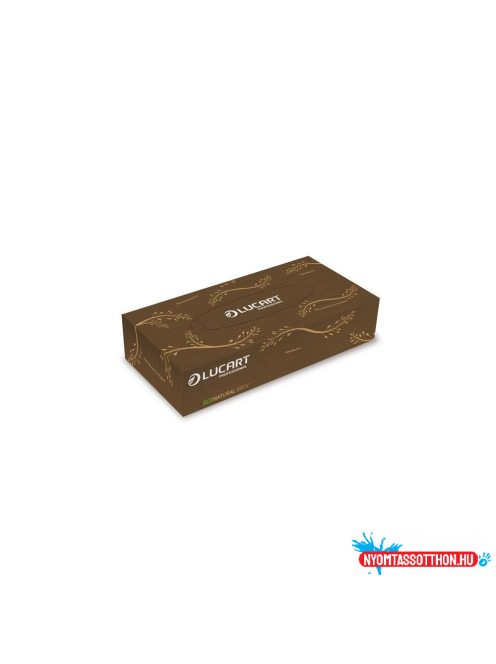 Kozmetikai kendõ 2 rétegû havanna barna 100 lap/doboz EcoNatural 100V