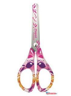   Olló, iskolai, 13 cm, MAPED "Mini Cute", vegyes színek
