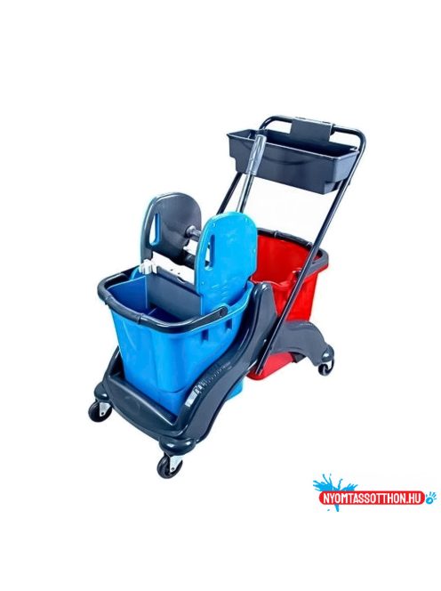 Takarítókocsi műanyag vázas 2 x 25 liter CK782T