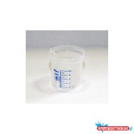 Mérőedény műanyag mércés 10 ml skálázott