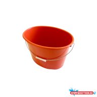 Vödör 18 literes mûanyag ovális fém füllel