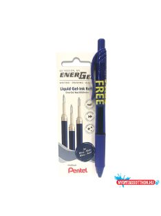   Tollbetét 3db/csomag 0,35mm, Pentel EnerGel, írásszín kék + 1 db ajándék BL107-CX kék EnerGel toll