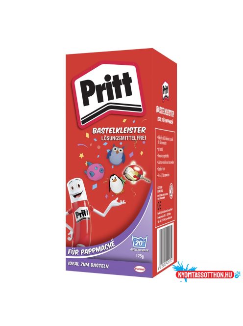 Ragasztó papír és háztartási  por alapú 125 g Papírmasé Pritt