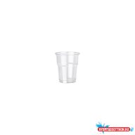 Pohár 5 cl műanyag 40 db/csomag víztiszta