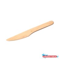 Kés egyszer használatos fa 100 db/csomag