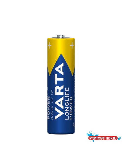 VARTA Longlife Power Alkáli Ceruza Elem AA B4 (4db/csomag)*