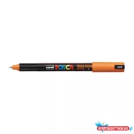 Dekormarker 0,7-1mm, Uni, Posca PC-1M narancs