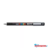 Dekormarker 0,7-1mm, Uni, Posca PC-1M ezüst