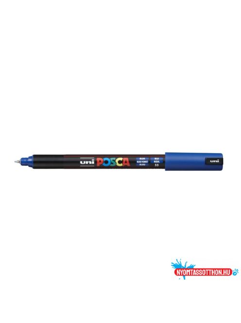 Dekormarker 0,7-1mm, Uni, Posca PC-1M kék