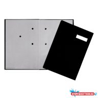   Aláírókönyv, 20lap, A4 Pagna 24192 műanyag borító fekete