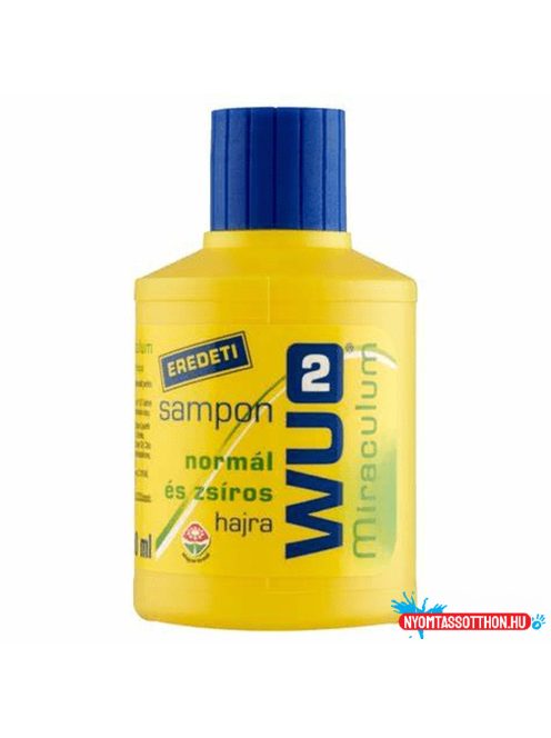 Sampon 100 ml normál és zsíros hajra WU2