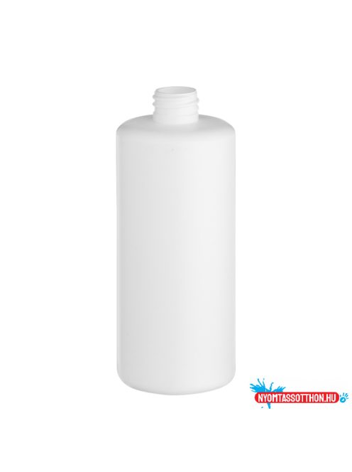 Adagoló flakon 500 ml menetes 28/410 nyakméret fehér