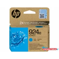  HP 4K0U7NE Tintapatron Cyan 800 oldal kapacitás No.924e EvoMore