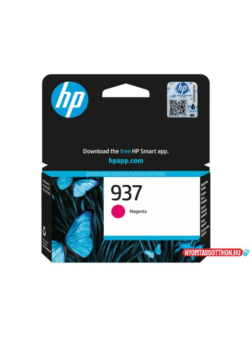 HP 4S6W3NE Tintapatron Magenta 800 oldal kapacitás No.937