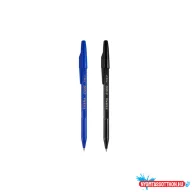   Golyóstoll 0,7mm, kupakos, kék  B1000 Zebra, írásszín kék
