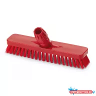   Súrolókefe fej műanyag 30 cm széles nyelezhető Aricasa/Igeax piros_1016RT