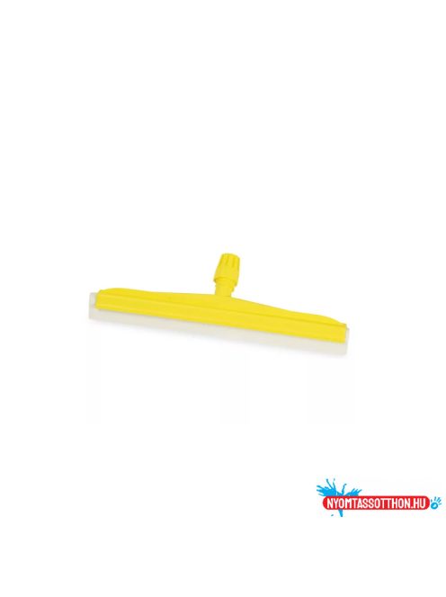 Padlólehúzó műanyag gumibetétes 45 cm széles professzionális Aricasa/Igeax sárga_1025Y