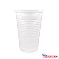 Pohár 2 dl műanyag 100 db/csomag átlátszó