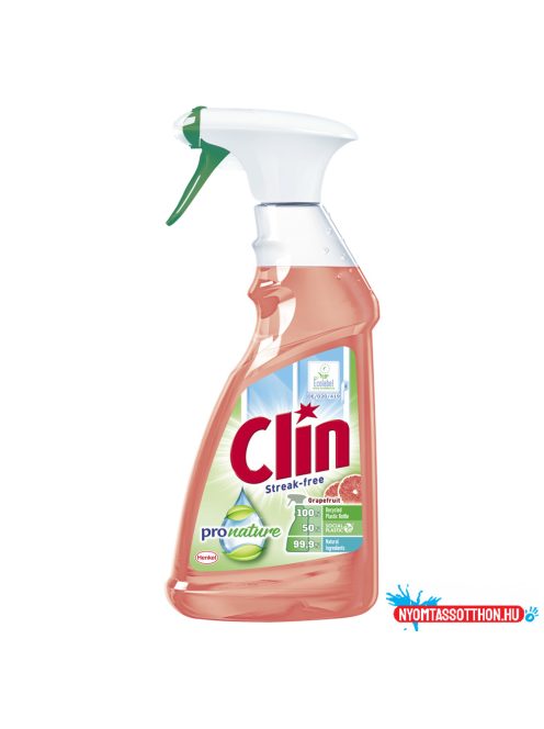 Ablaktisztító szórófejes 500 ml ProNature Clin Grapefruit