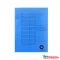 Gyorsfűző A4, karton 230g  Bluering® kék