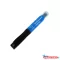 Táblamarker 3mm, kerek, cserélhető betétes, Bluering fekete